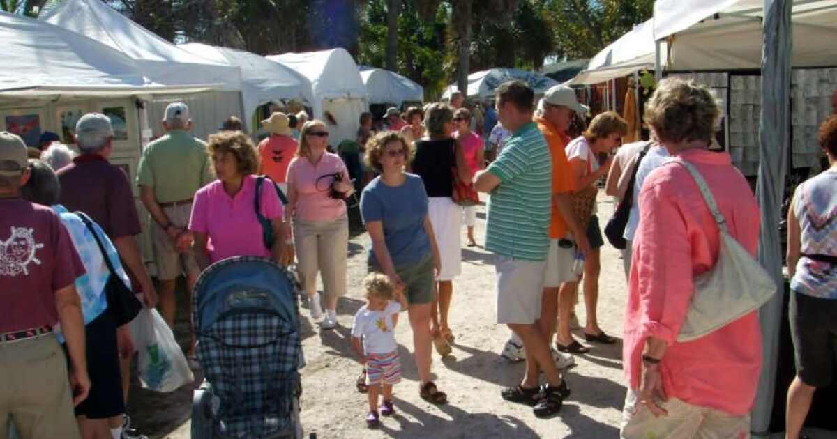 Three outdoor art fairs take place over Valentine's weekend