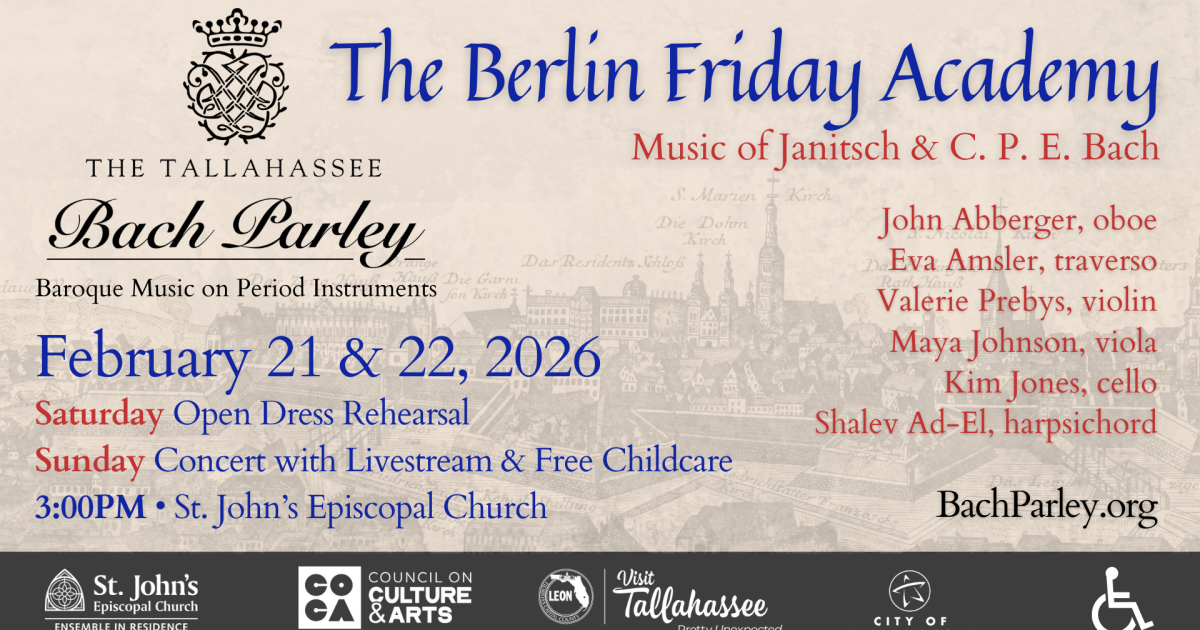 Tallahassee Bach Parley Presents: The Berlin Friday Academy