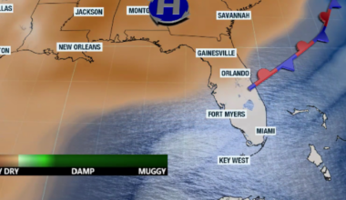 Weekend forecast: Cold front sweeps through Florida, we get rain, but no cold