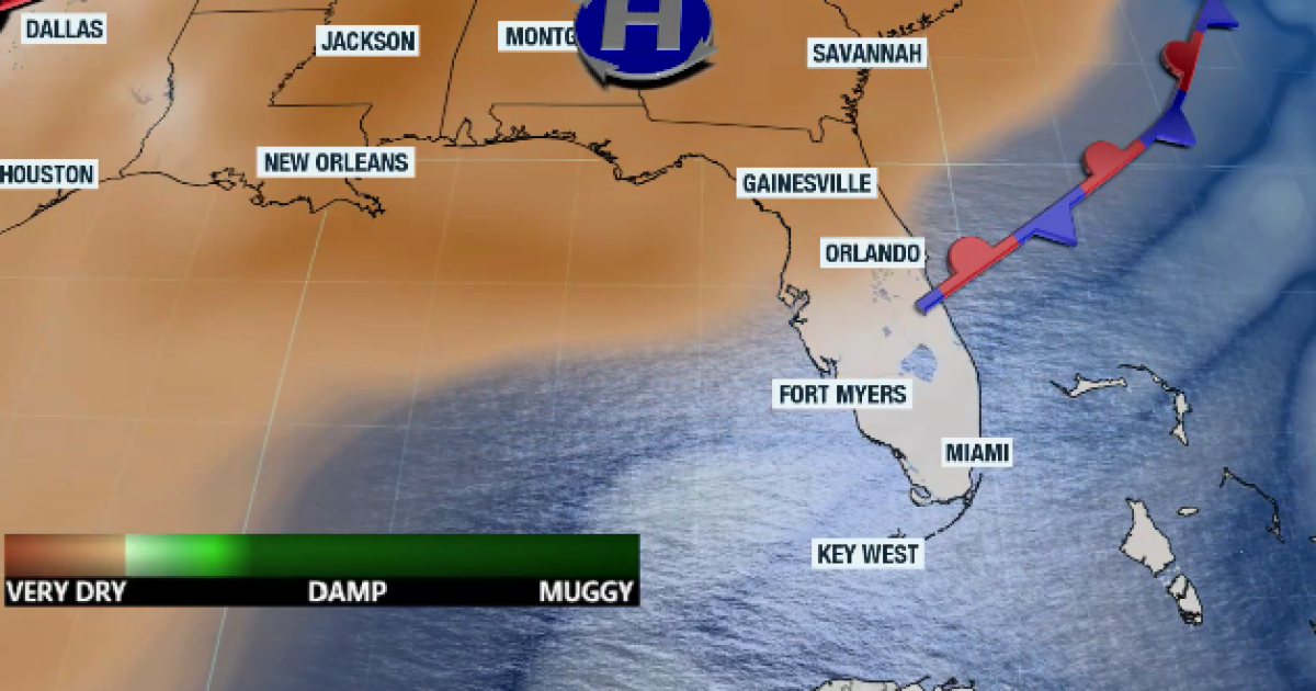 Weekend forecast: Cold front sweeps through Florida, we get rain, but no cold