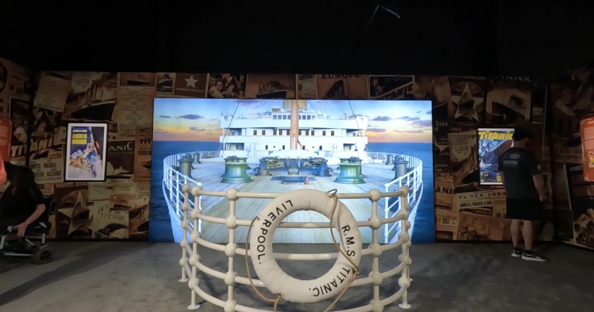 Stories from Titanic continue to be told over a century later at large traveling exhibition