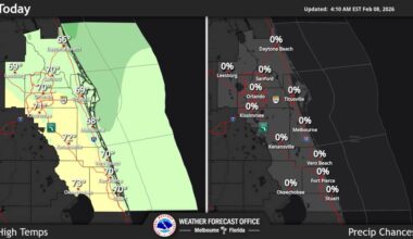 Central Florida in store for warming trend beginning Sunday – Orlando Sentinel