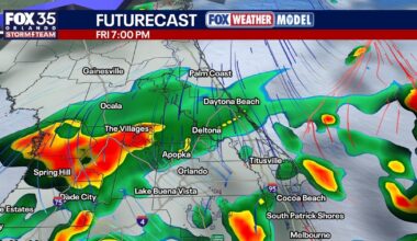 Orlando weather: Rain on the way for Central Florida. When, how much rainfall?