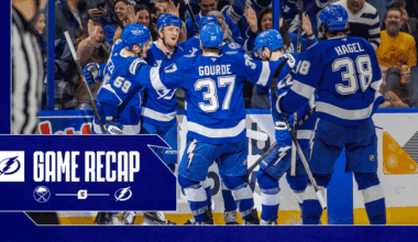 Recap: Lightning 4, Sabres 3 - OT