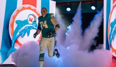 Dolphins release 2022 second-round pick Liam Eichenberg