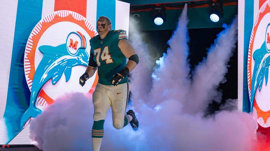 Dolphins release 2022 second-round pick Liam Eichenberg