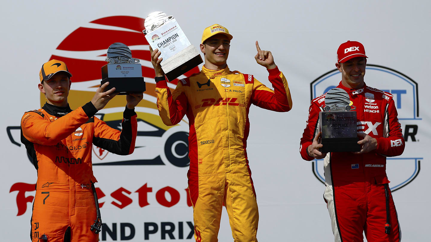 Christian Lundgaard, Arrow McLaren, Alex Palou, Chip Ganassi Racing, Scott McLaughlin, Team Penske, St. Petersburg, IndyCar