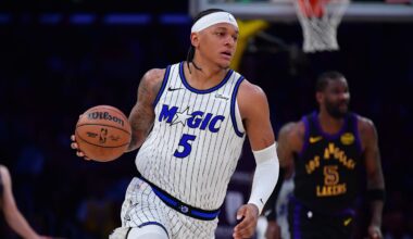 Paolo Banchero remains the player most in the crosshairs for the Orlando Magic. As controversy and chaos still surround the team during this frustrating season, the attention really turns to Banchero to step up and lead the team to the Playoffs.