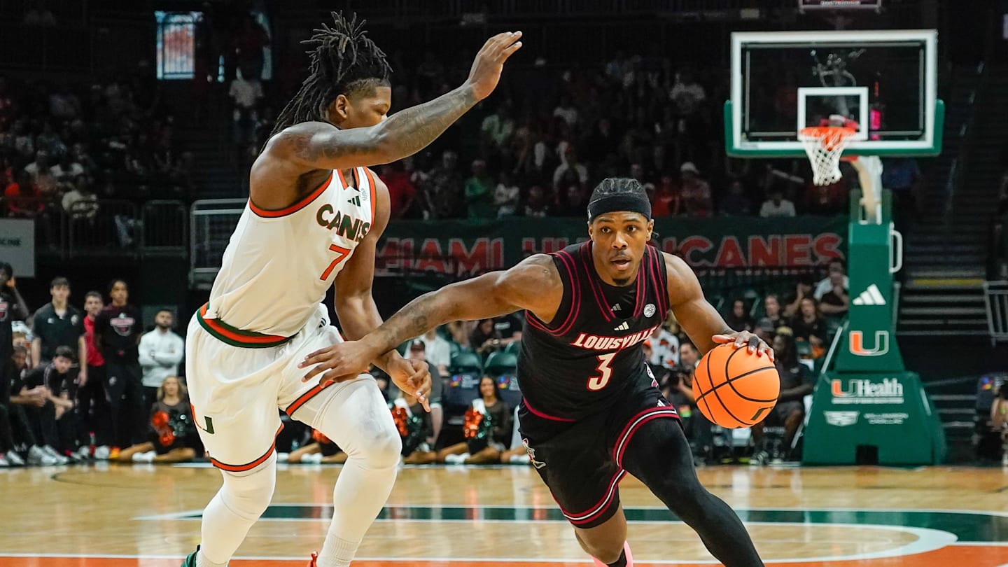 Louisville Holds Off Miami in Regular Season Finale