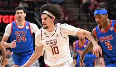 3 Takeaways as FSU Basketball Dominates SMU in Regular Season Finale