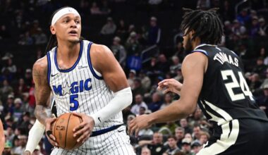 Paolo Banchero is the star the entire Orlando Magic revolve around. It has at times been a struggle to get him going. But since the All-Star break, he has taken on the challenge on both ends to lead the team.
