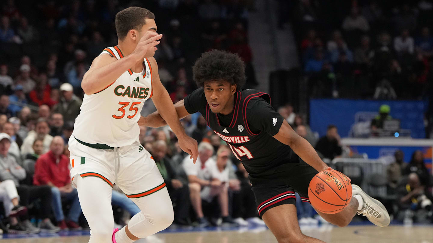 Louisville Stumbles in Second Half, Falls to Miami in ACC Quarterfinals