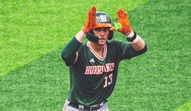 Miami Get's Run-Ruled While Scoring 10 Runs, Dropping Third Series in A Row