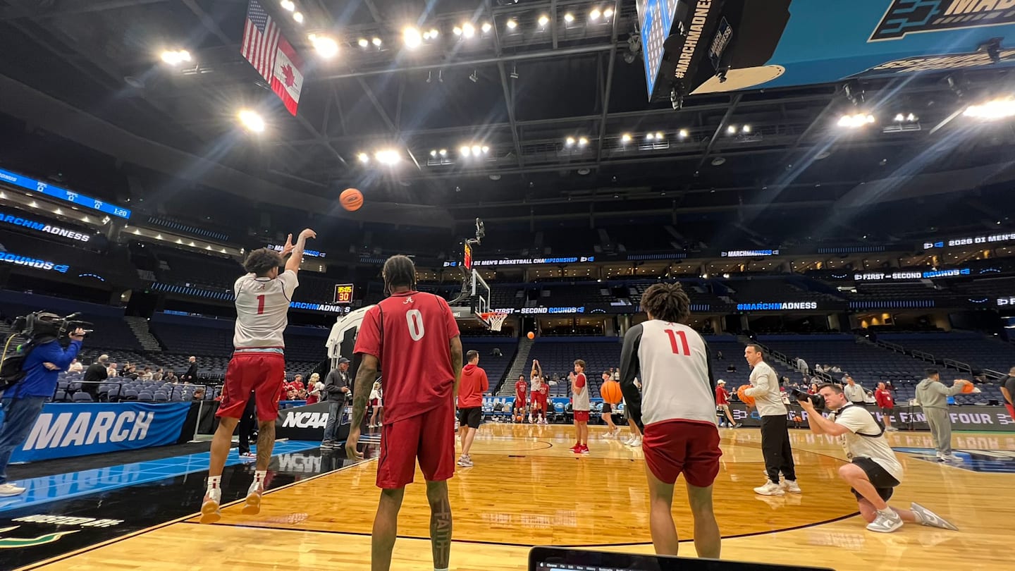 Alabama Basketball NCAA Tournament Tampa Practice Report