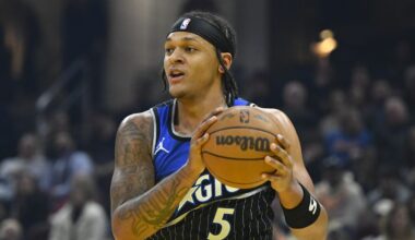 The Orlando Magic try to end a five-game losing streak at a critical time in the season as they head to Cleveland to face a streaking Cleveland Cavaliers team.