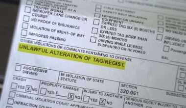 Florida lawmaker seeks to amend law penalizing drivers for license plate frames – NBC 6 South Florida