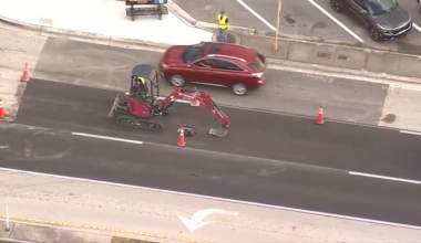 Crews work to repair sinkhole in Fort Lauderdale - WSVN 7News | Miami News, Weather, Sports