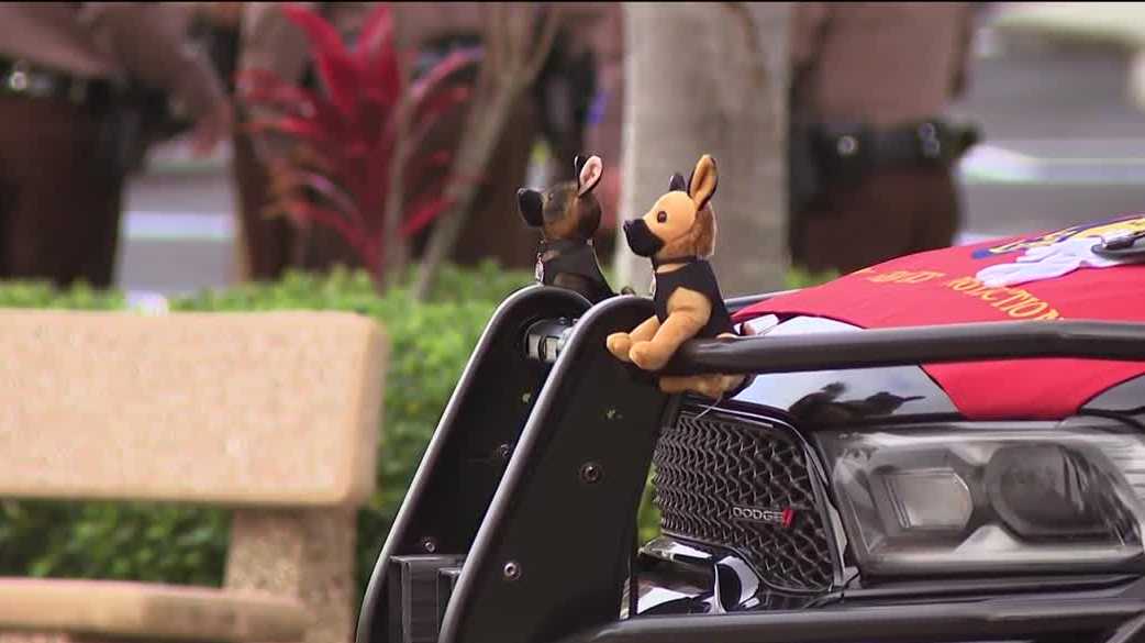 Florida Highway Patrol honors fallen trooper Michael Diego at funeral service Saturday