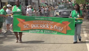 St. Patrick Day parade returns to Hollywood and one local hotspot is getting pumped for the party - WSVN 7News | Miami News, Weather, Sports