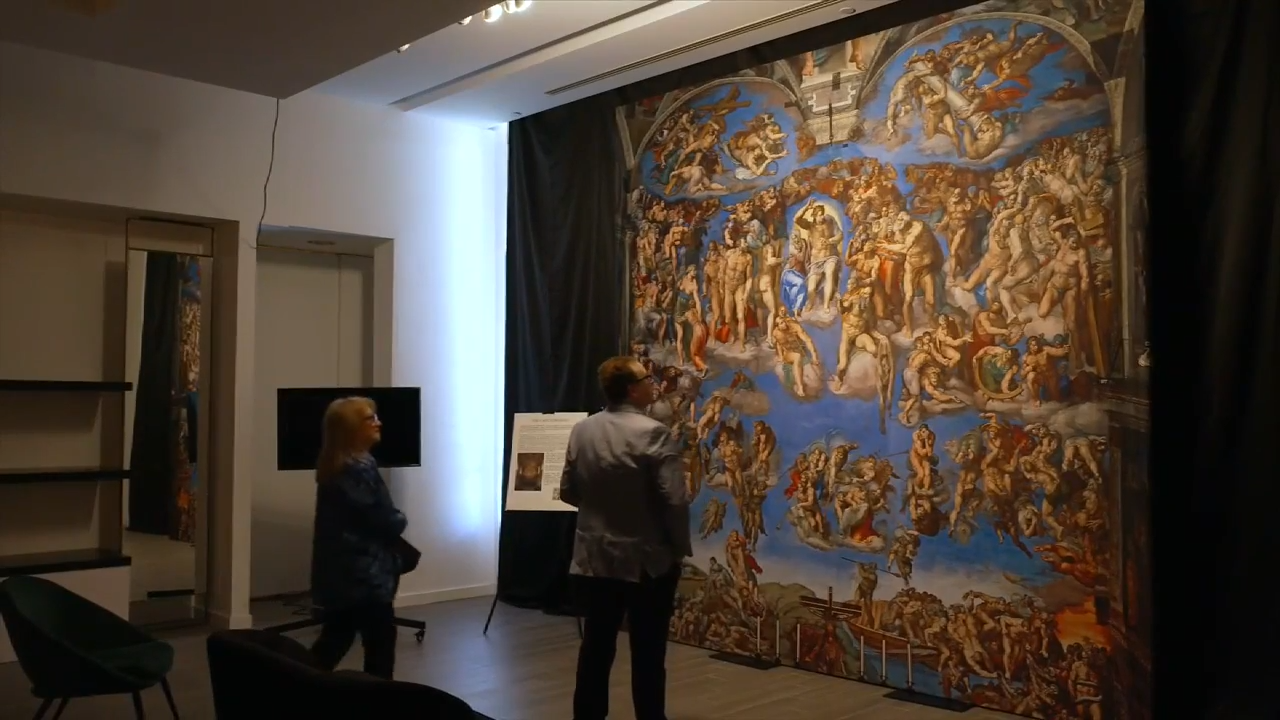 Fort Lauderdale mall hosts exhibition showcasing Michelangelo’s masterpieces up close - WSVN 7News | Miami News, Weather, Sports