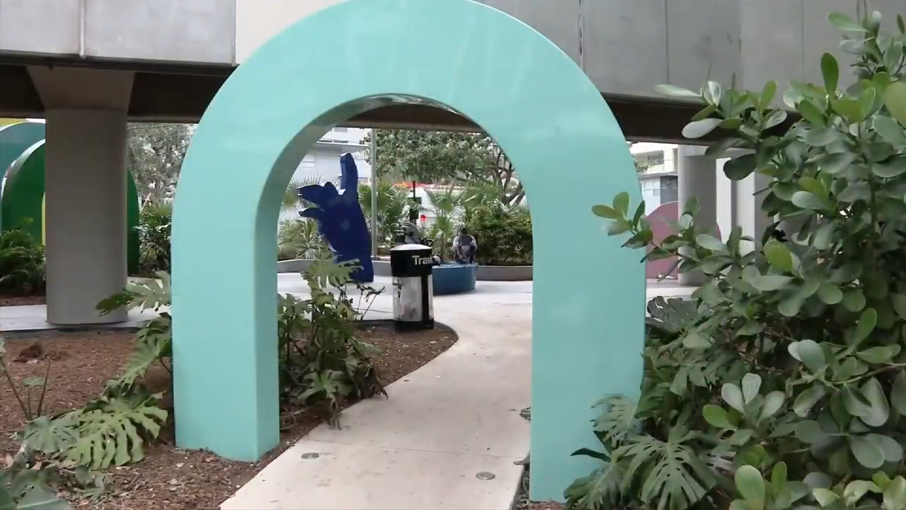 Residents enjoying The Underline project as it nears completion in Miami-Dade - WSVN 7News | Miami News, Weather, Sports