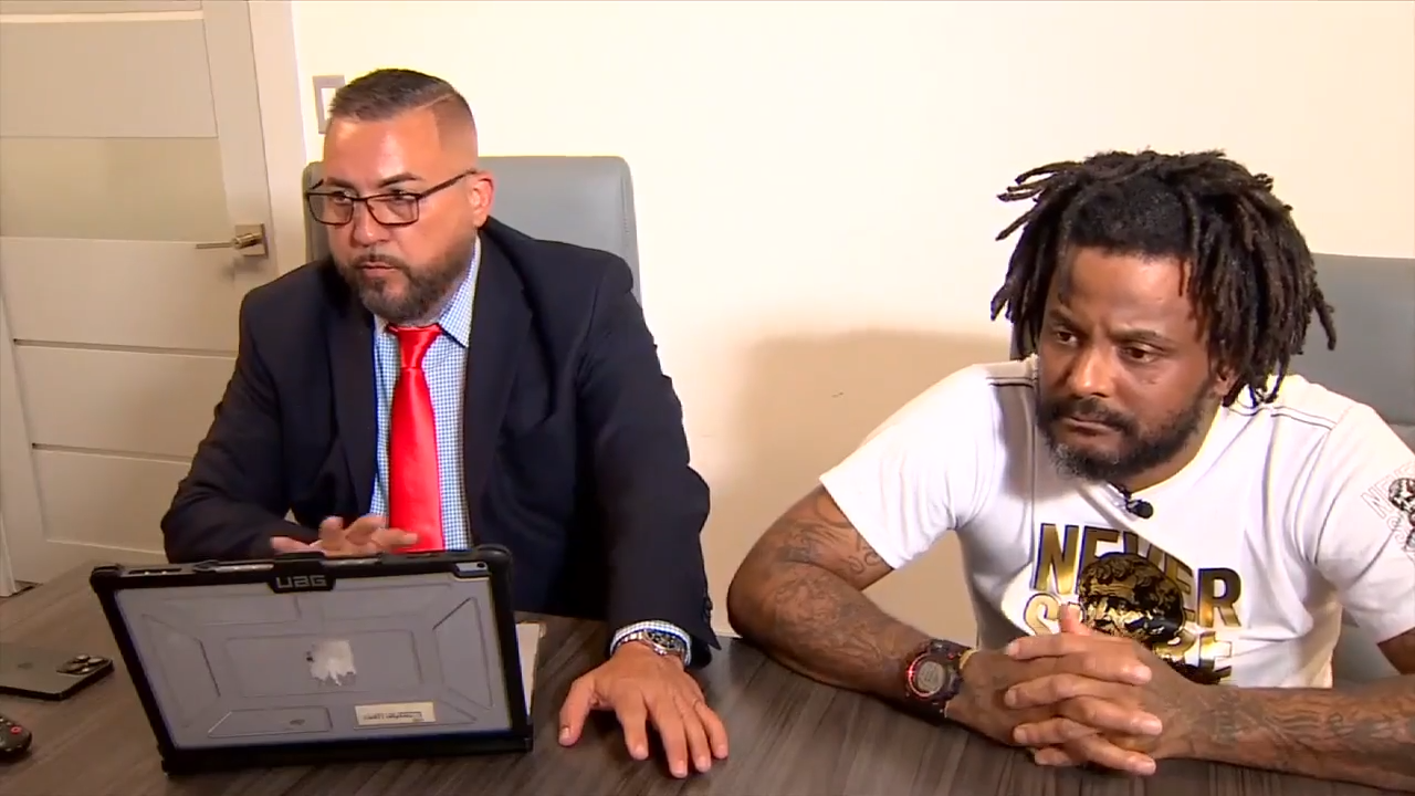 ‘I didn’t do it’: Man who says he was wrongfully arrested files lawsuit against Opa-locka Police Department - WSVN 7News | Miami News, Weather, Sports