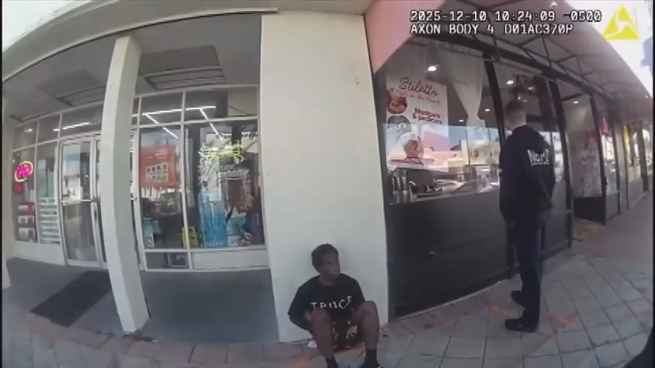 Authorities release bodycam video showing arrest of man accused of antisemitic on Miami Beach teacher - WSVN 7News | Miami News, Weather, Sports
