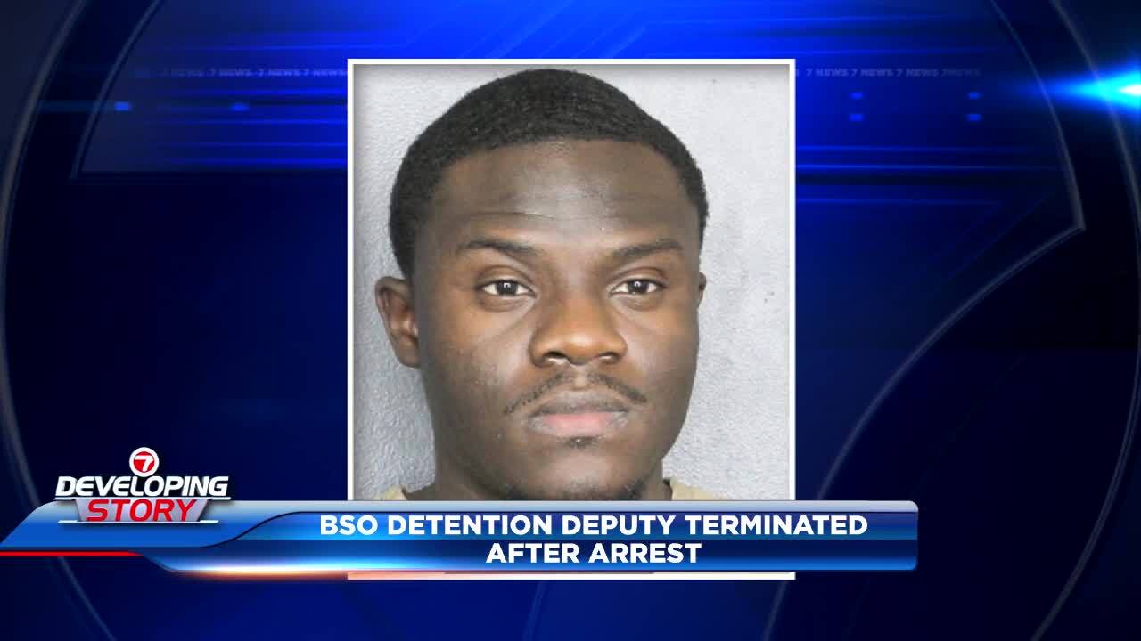 BSO deputy accused of sexual battery terminated following arrest - WSVN 7News | Miami News, Weather, Sports