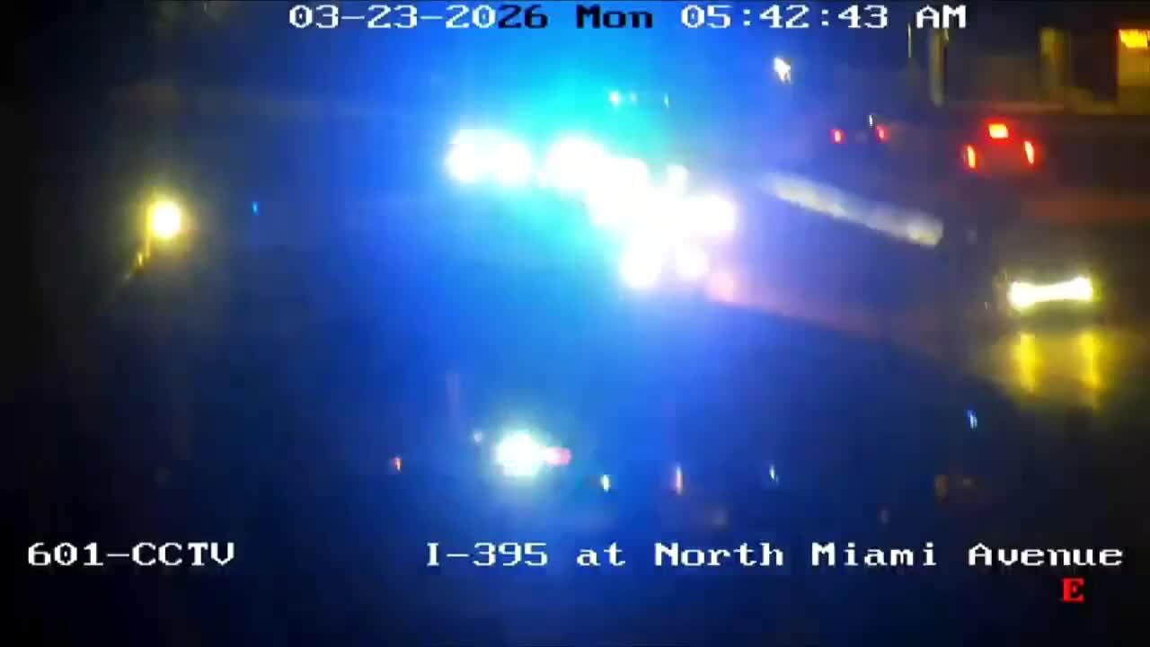 Construction worker dead after falling from I-395 overpass in Miami - WSVN 7News | Miami News, Weather, Sports