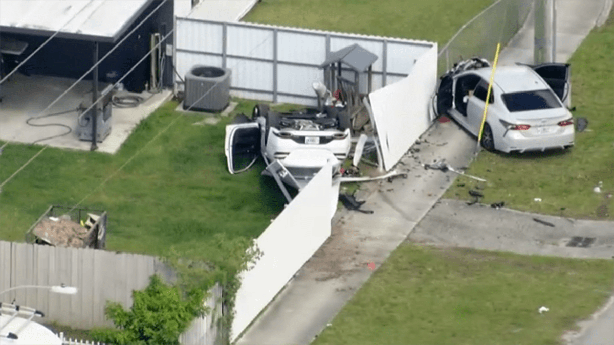 Deputy hospitalized and suspect who crashed while fleeing in custody, MDSO says – NBC 6 South Florida