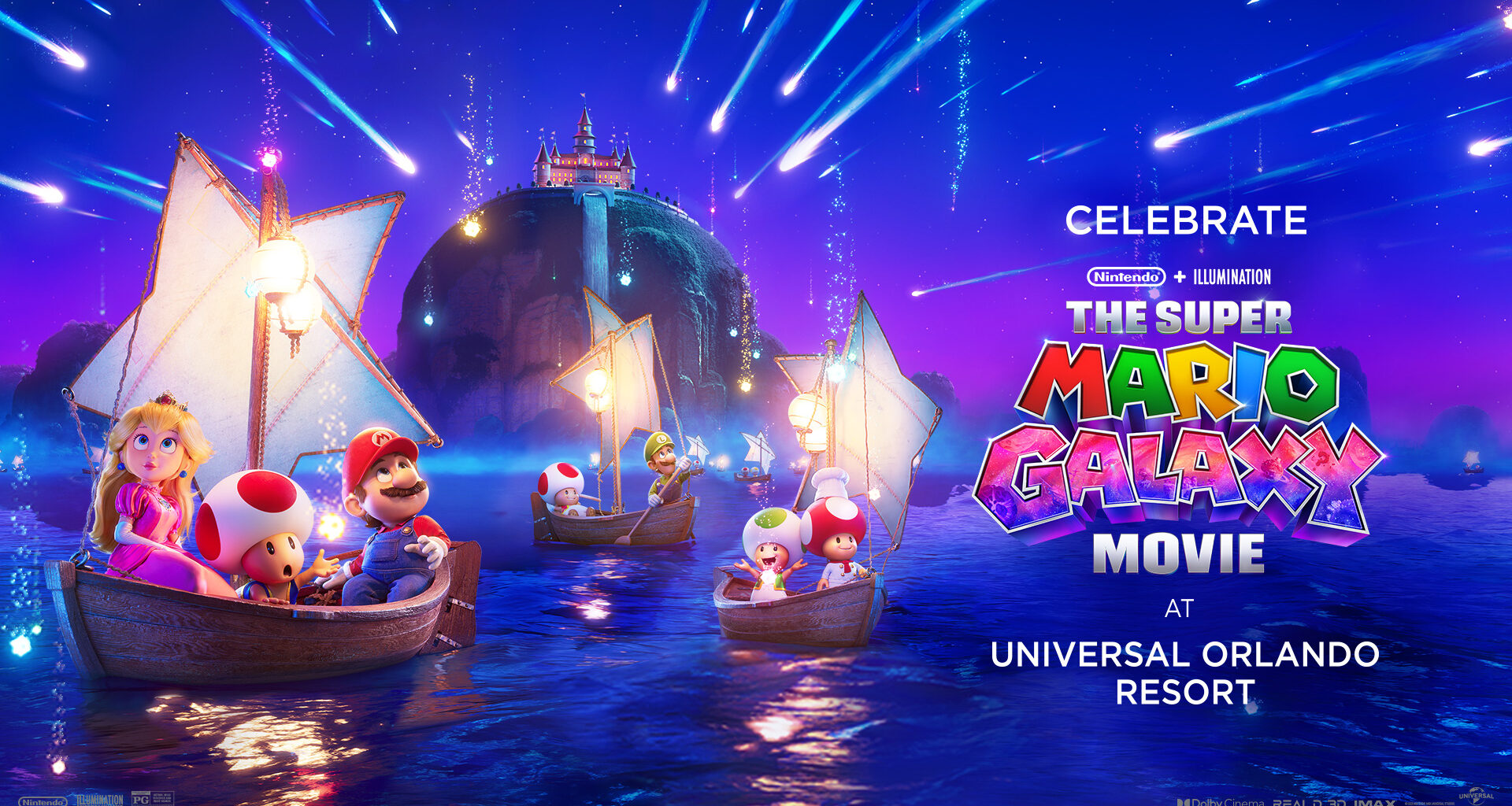 Universal Studios Hollywood and Universal Orlando Resort Celebrate The Super Mario Galaxy Movie with Limited-Time Experiences, Including a Yoshi Meet and Greet and Exclusive Themed Food and Merchandise, in SUPER NINTENDO WORLD from March 10 through April 13