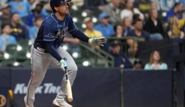 Fortes' tiebreaking double in 9th gives Rays 3-2 win over Brewers :: WRAL.com