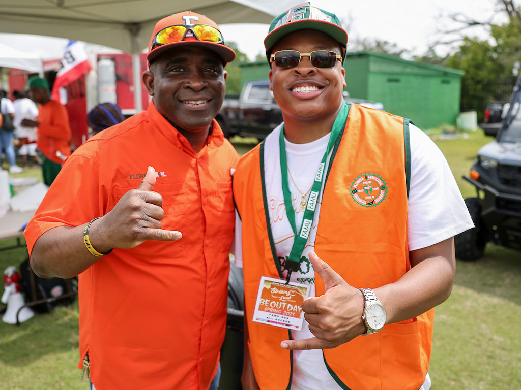 Faculty and staff enjoy Be Out Day also.