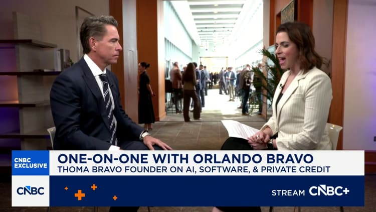 Orlando Bravo: Many software companies in the public markets will be disrupted by AI