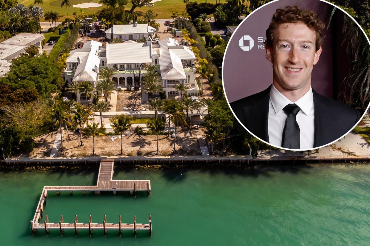 Mark Zuckerberg in contract to buy a $200M Miami mansion