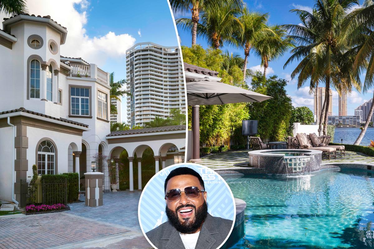 DJ Khaled's former Florida mansion sells for $10M