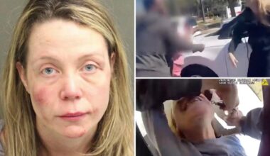 Florida lunatic beats pregnant driver, attacks elderly bystander, and bites cop in road rage rampage: video