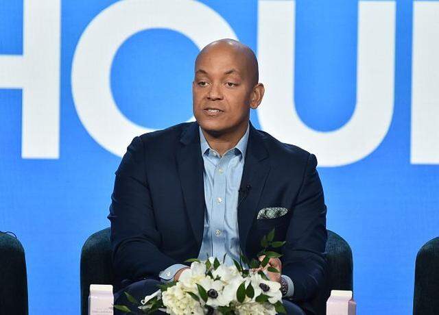 PASADENA, CALIFORNIA - JANUARY 16: Geoff Bennett attends the PBS 2023 TCA Winter Press Tour at The Langham Huntington, Pasadena on January 16, 2023 in Pasadena, California. (Photo by Alberto E. Rodriguez/Getty Images)