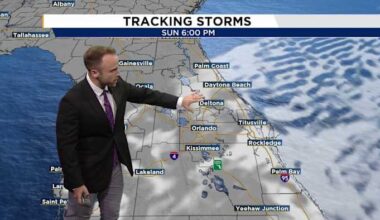 Isolated severe storms in Central Florida’s forecast ahead of spring pattern
