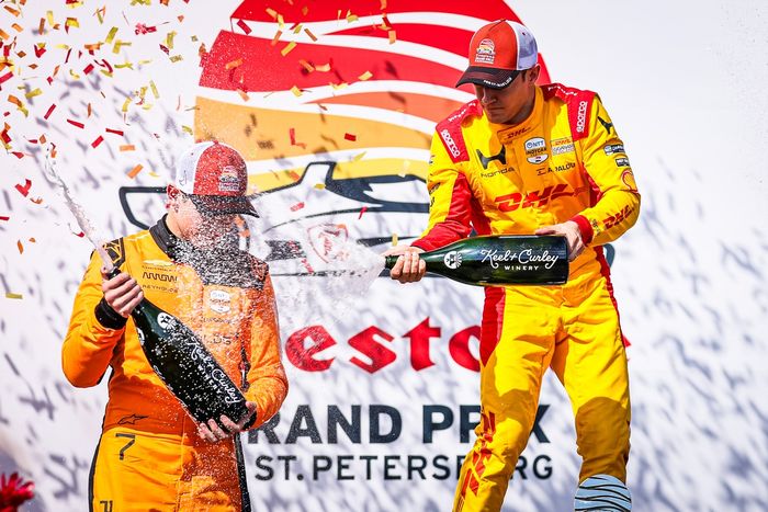 Christian Lundgaard, Arrow McLaren, Alex Palou, Chip Ganassi Racing