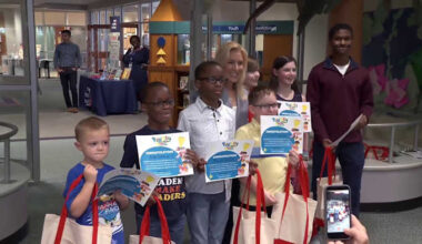 Mayor Deegan honors 9 top young readers as part of citywide literacy program
