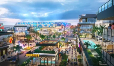 An artist's depiction of the Sporting Jax stadium