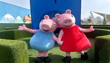 Peppa Pig Theme Park Florida adds hearing aid to George for World Hearing Day