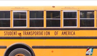 Bus company confirms driver removed from service after unauthorized person boards school bus, touches student
