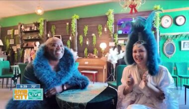 Burlesque teasing at Murray Hill’s Emerald Vine Room