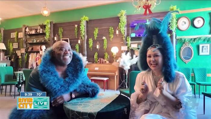 Burlesque teasing at Murray Hill’s Emerald Vine Room