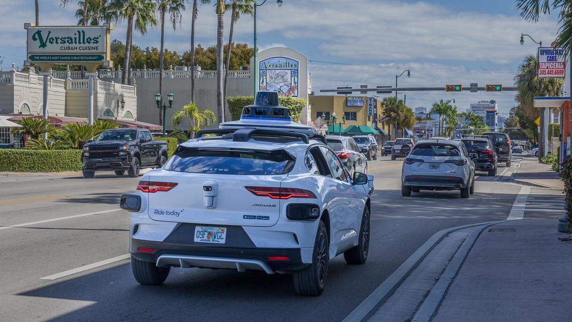 Watch: See video of ride in driverless Waymo car in Miami