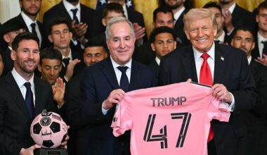 Messi, Inter Miami meet President Trump at White House