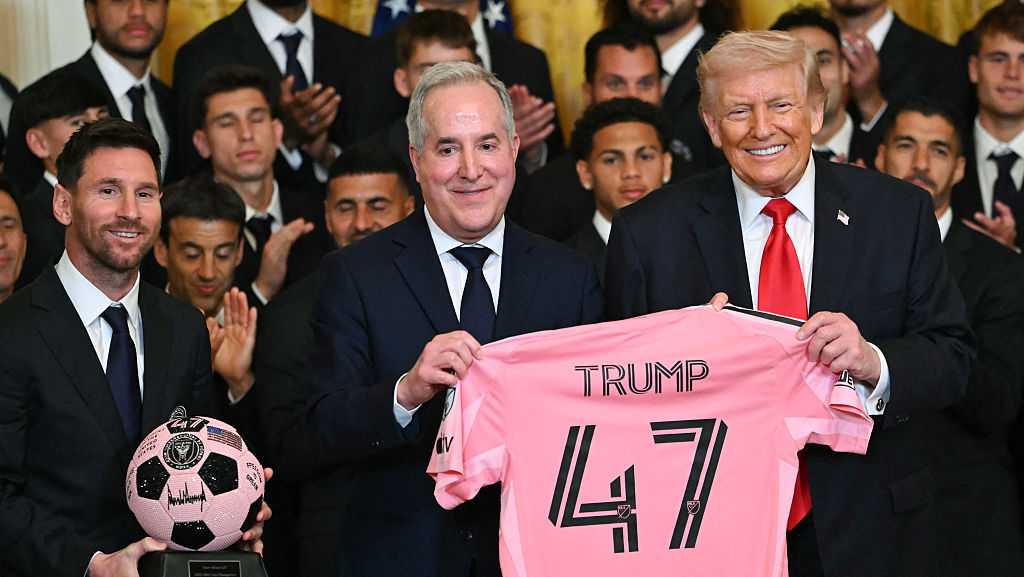 Messi, Inter Miami meet President Trump at White House