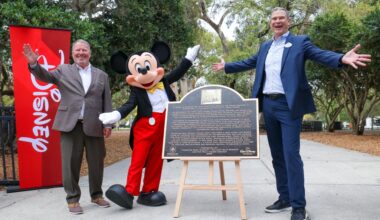 Plaque commemorating Disney’s 1965 arrival in CenFla unveiled – Orlando Sentinel
